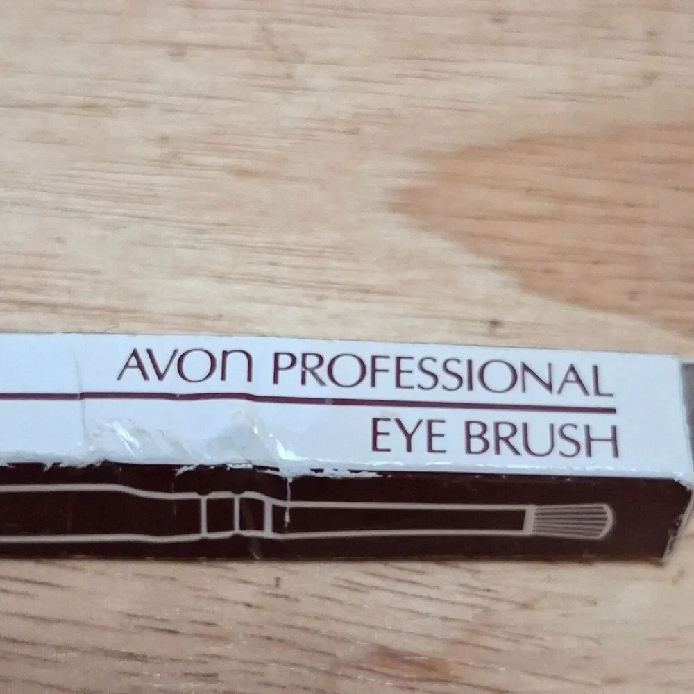 Vintage Avon Professional Eye Lip Blush Brush Eyebrow and Eyelash Comb Japan